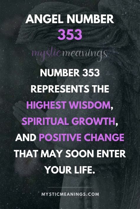 353 angel number meaning - Jun 26, 2022 · Angel Number 353 numerical meaning is that this number is made up of digits 3 and 5 where 3 occurs twice to show its influence. Here, number 3 indicates motivation, expressing yourself, happiness, prosperity and potential to reach your goal. 